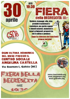 Fiera della Decrescita di Aprile Fiera della Decrescita di Aprile