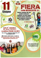 11 Giugno Fiera della Decrescita al laboratorio Radici 11 Giugno Fiera della Decrescita al laboratorio Radici