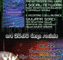 Presentazione del libro “I Social Network” + Trash Party