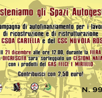 Sosteniamo gli spazi autogestiti!