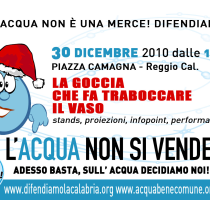 La goccia che fa traboccare il vaso